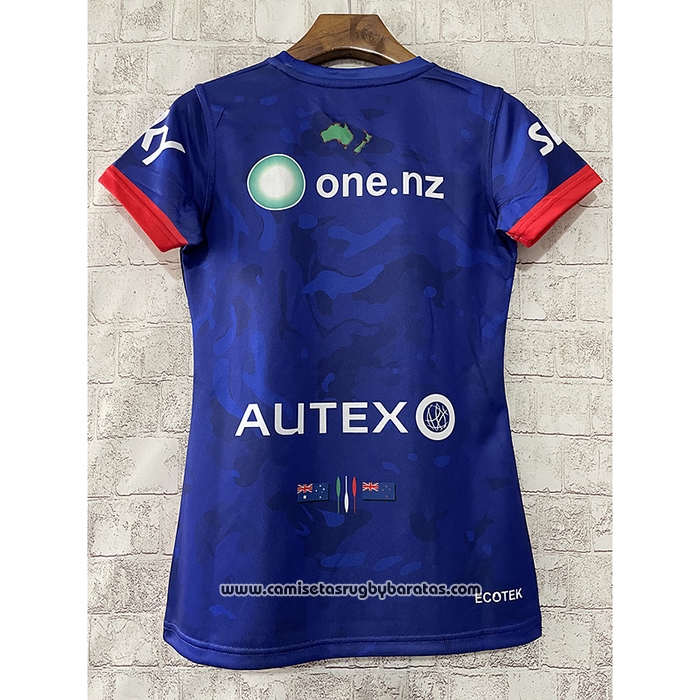 Camiseta Polo Nueva Zelandia Warriors Rugby 2024 ANZAC